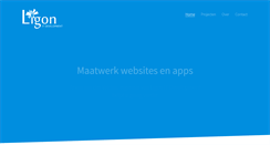 Desktop Screenshot of ligon.nl